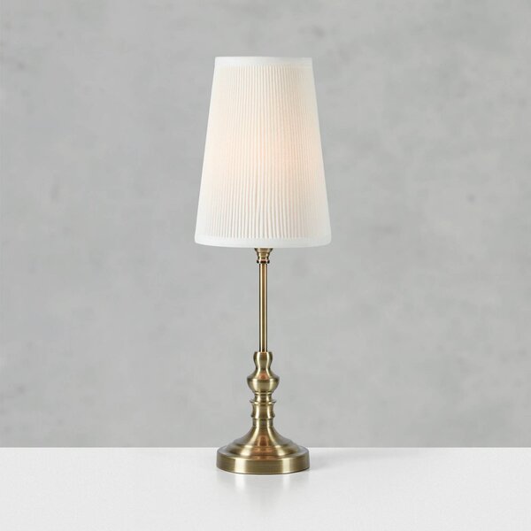 Markslöjd Lampada da tavolo Noble, Ottone / Oro, Soggiorno / Sala da pranzo, Tessuto / Stoffa / Seta, Lampada da tavolo