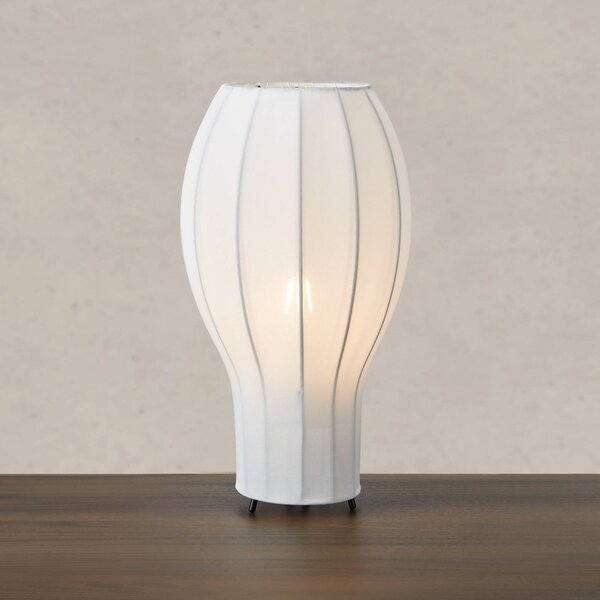 Markslöjd Lampada da tavolo Hikari, Bianco / Opale, Soggiorno / Sala da pranzo, Tessuto / Stoffa / Seta, Lampada da tavolo