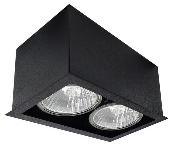 Brosline 1080 - Faretto orientabile CAGE 2xGU10/10W/230V nero