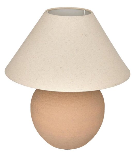 Atmosphera - Lampada da tavolo SEIYA 1xE27/60W/230V marrone/beige