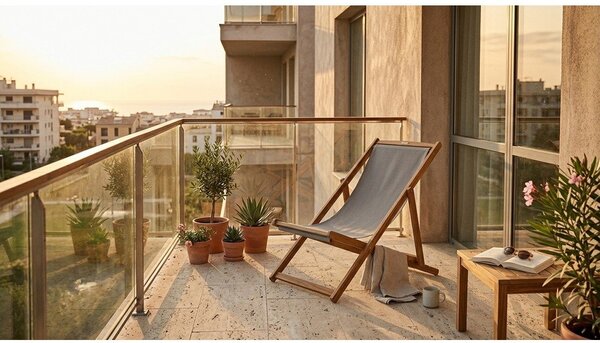 Sdraio da giardino grigia/di colore naturale in legno massiccio Dionysus – Bonami Essentials