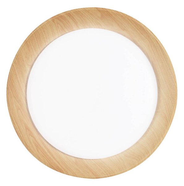 Luce Ambiente Design Plafoniera a LED Arka, Bianco / Opale, Soggiorno / Sala da pranzo, Metallo, Moderno, Plafoniera LED