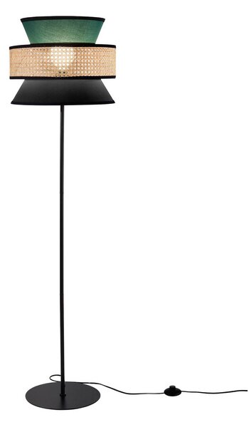 Luce Ambiente Design Lampada da terra Gazebo, Verde, Soggiorno / Sala da pranzo, Tessuto / Stoffa / Seta, Lampada da terra