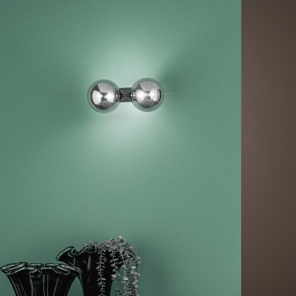 Luce Ambiente Design Applique da parete Honey, dimmerabile, Nero, Soggiorno / Sala da pranzo, Metallo, Applique