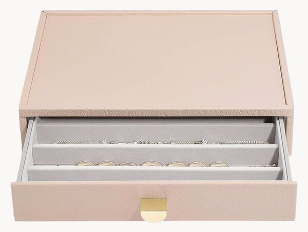 Portagioie con coperchio Classic Blush Pink