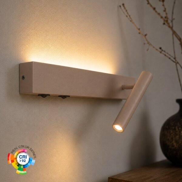 Brilagi - Spot da parete LED ARLIX LED/3W/230V + LED/7W beige CRI 90
