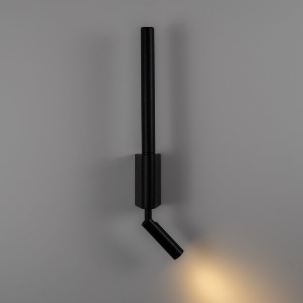 Brilagi - Faretto da parete LED VIXON LED/3W/230V + LED/5W nero CRI 90