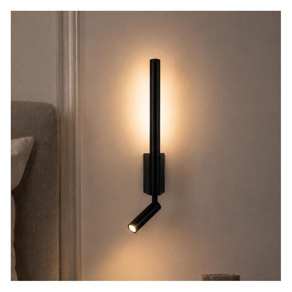 Brilagi - Faretto da parete LED VIXON LED/3W/230V + LED/5W nero CRI 90