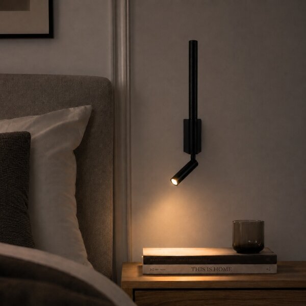 Brilagi - Faretto da parete LED VIXON LED/3W/230V + LED/5W nero CRI 90