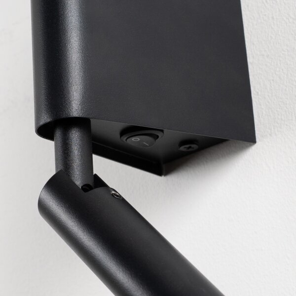 Brilagi - Faretto da parete LED VIXON LED/3W/230V + LED/5W nero CRI 90