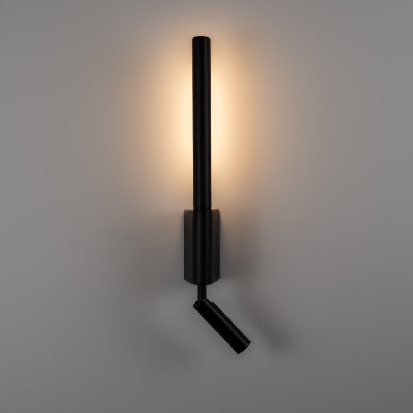 Brilagi - Faretto da parete LED VIXON LED/3W/230V + LED/5W nero CRI 90