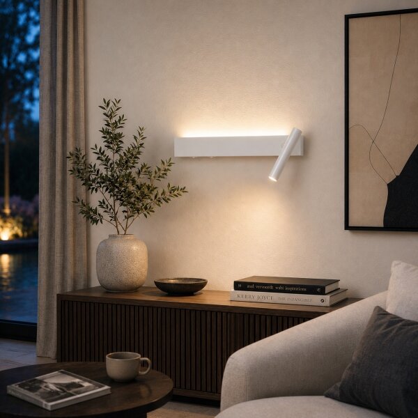 Brilagi - Faretto da parete LED ARLIX LED/3W/230V + LED/7W bianco CRI 90