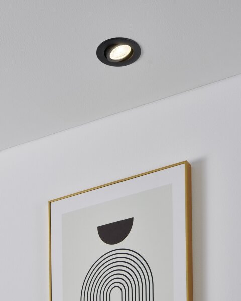 Eglo 902287 - Set di 3 plafoniere LED RGBW dimmerabili SALICETO-Z LED/4,7W/230V nero