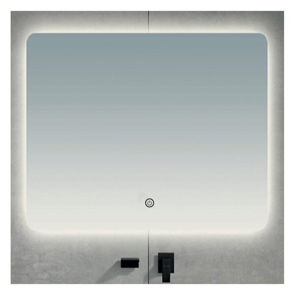 Brilagi - Specchio LED da bagno COMO LED/24W/230V 60x60 cm IP44 CRI 90 dimmerabile + CCT