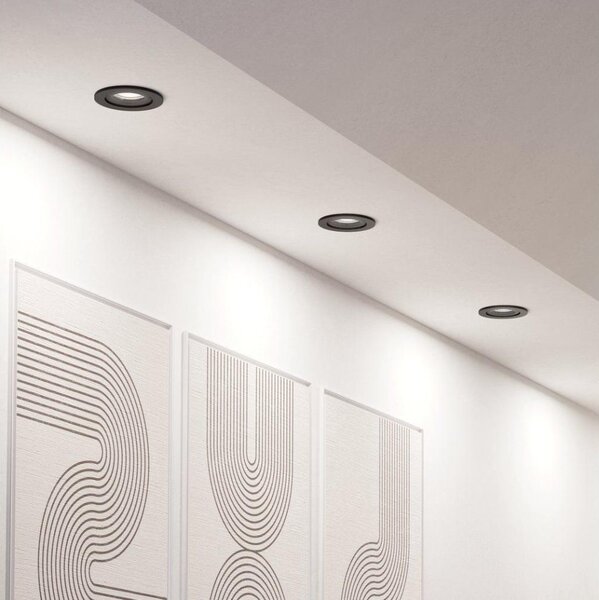 Eglo 902287 - Set di 3 plafoniere LED RGBW dimmerabili SALICETO-Z LED/4,7W/230V nero