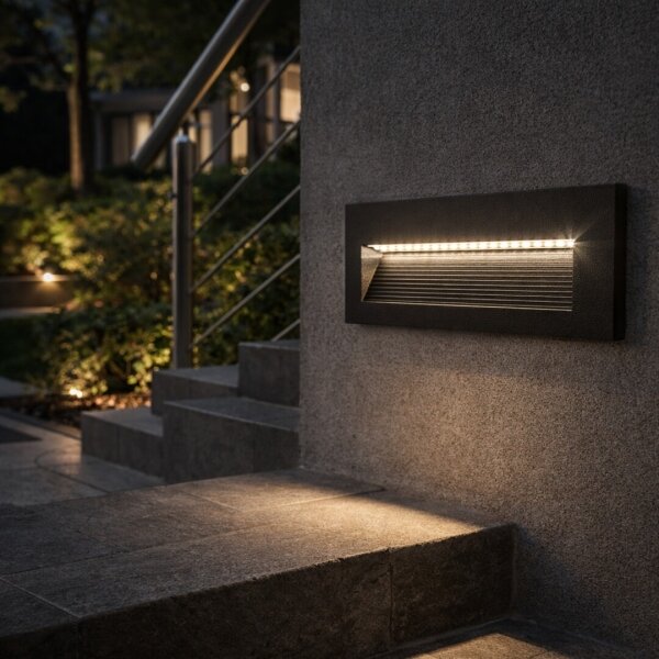 Rabalux 77190 - Applique da parete per esterni KAVALA LED/6W/230V IP65 nera