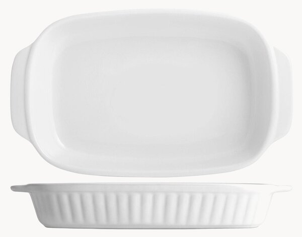 Pirofila rettangolare in ceramica Delizie