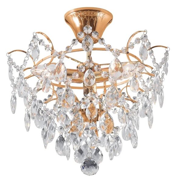 Lampada da soffitto di colore oro, ø 36 cm Rosendal - Markslöjd