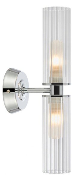 Lampada da parete argentata Rimini – Markslöjd