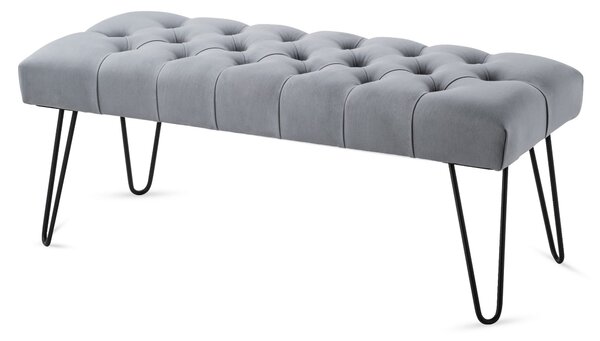 Panca trapuntata industriale PIN BLANCA – LOFT