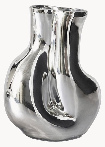 Vaso in vetro fatto a mano Gleam, Alt. 22 cm