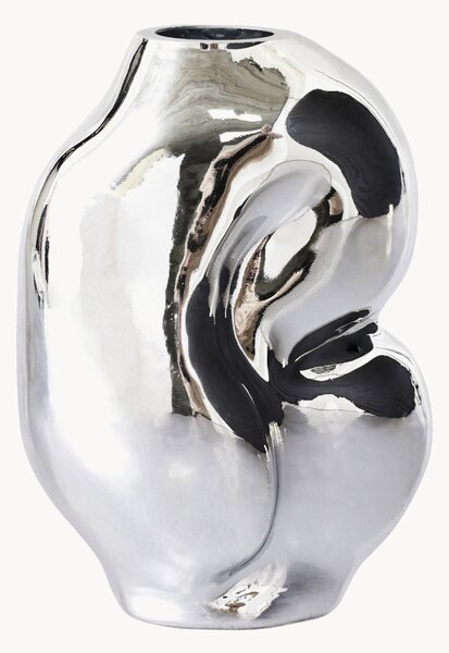 Vaso in vetro fatto a mano Gleam, Alt. 18 cm