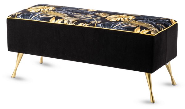Panca imbottita per il corridoio RETRO FANCY GOLD