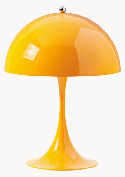 Lampada da tavolo portatile a LED con luce regolabile Panthella 250, Design Verner Panton