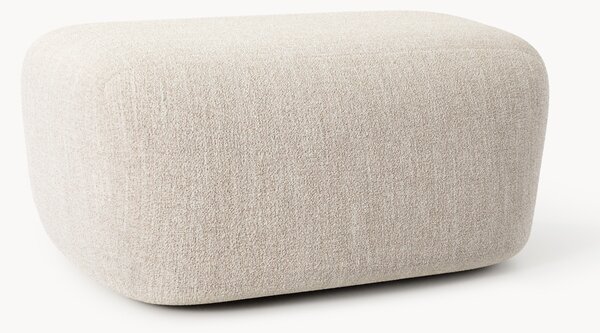Pouf grande in bouclé Wolke