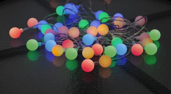 Catena luminosa colorata Partylights , lunghezza 7,35 m Berry - Star Trading