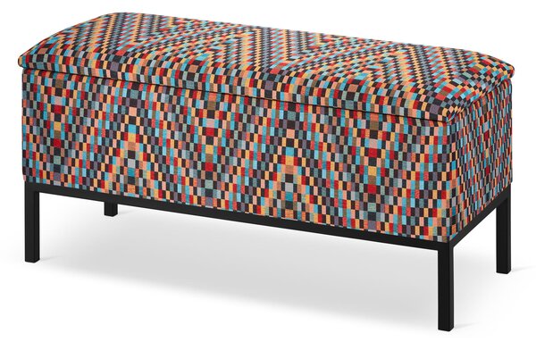Pouf industriale con contenitore LOFT - Barcelona
