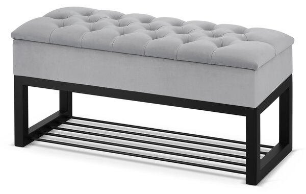 Pouf con contenitore LOFT - Blanca