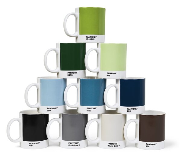 Tazza in ceramica giallo chiaro 375 ml Light Yellow 600 - Pantone