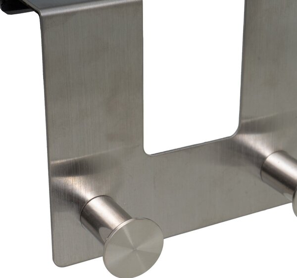 Appendiabiti in metallo argento opaco 13 cm - Casa Selección