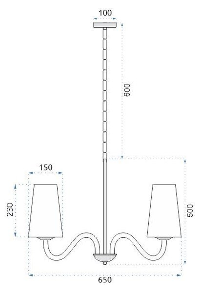 LAMPADA PENSILE Vintage APP720-3CP