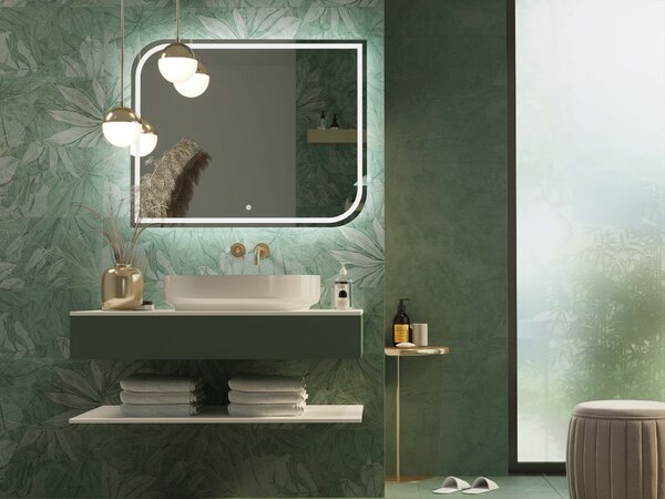 Specchio atipico con illuminazione a LED A9