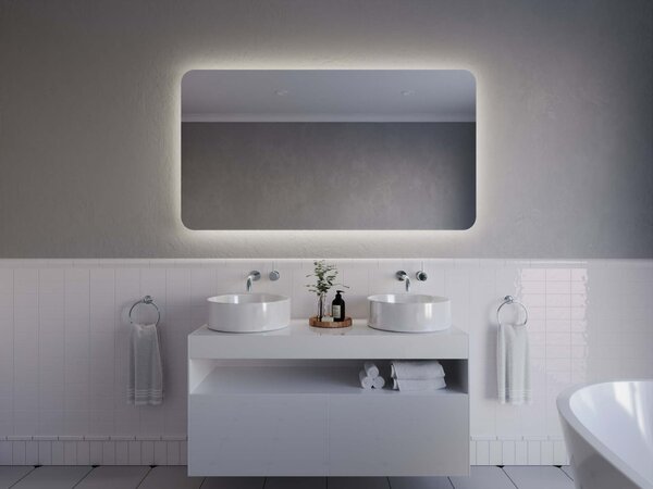 Specchio atipico con illuminazione a LED A10