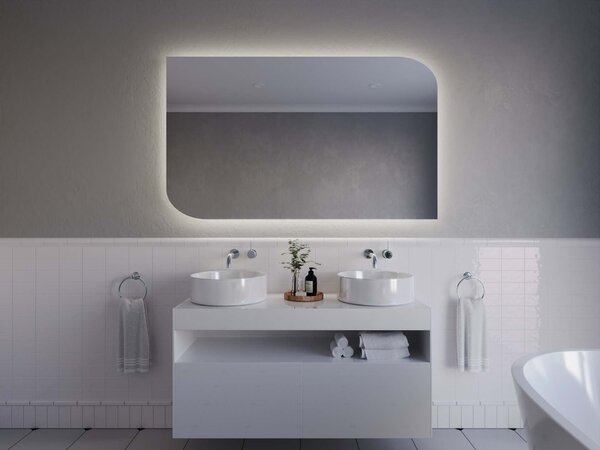 Specchio atipico con illuminazione a LED A6