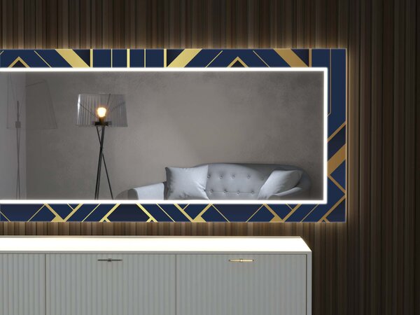 Specchio LED con decorazione D7