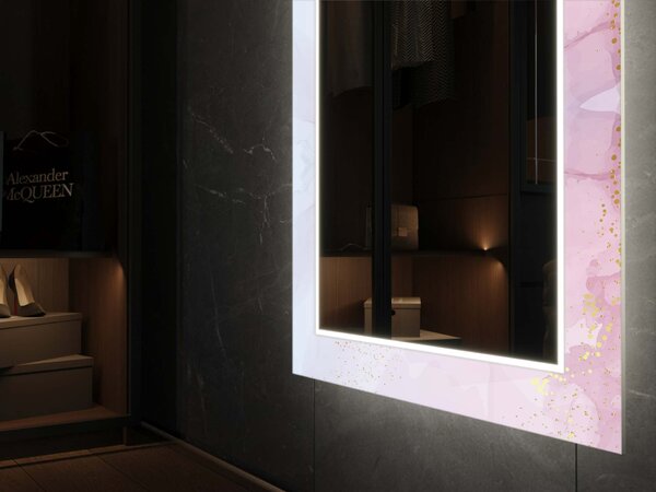 Specchio LED con decorazione D8