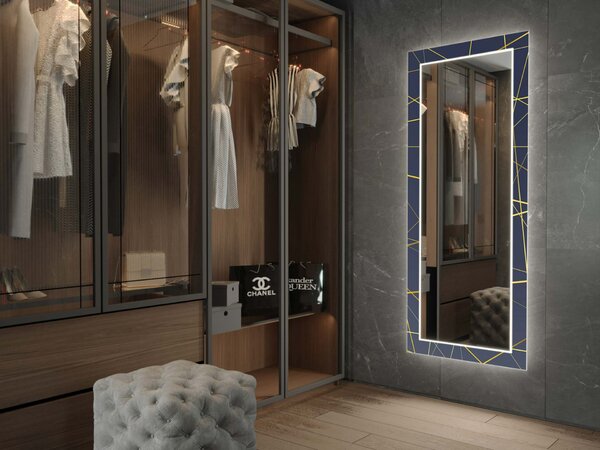 Specchio LED con decorazione D3