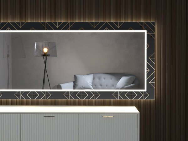 Specchio LED con decorazione D10