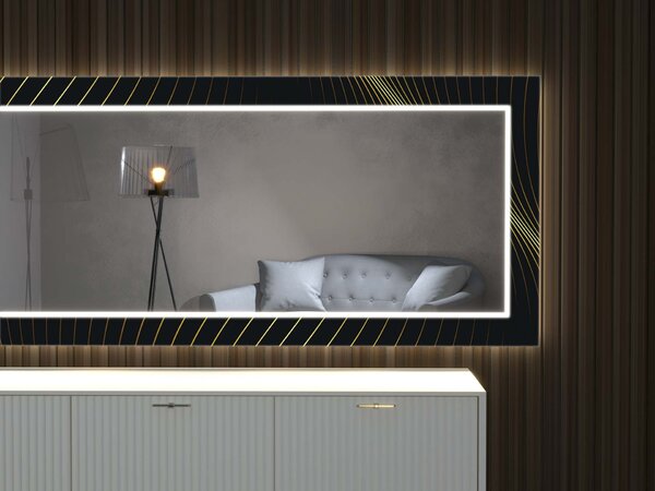 Specchio LED con decorazione D6