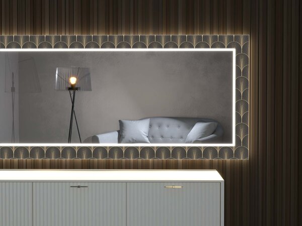 Specchio LED con decorazione D19