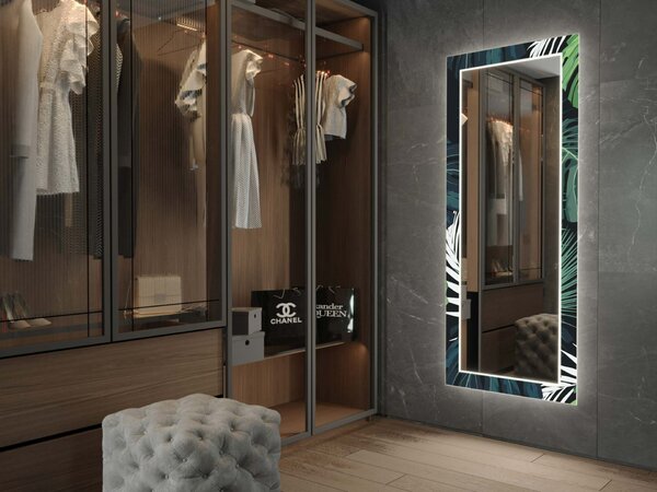 Specchio LED con decorazione D17