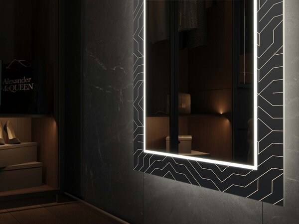 Specchio LED con decorazione D11