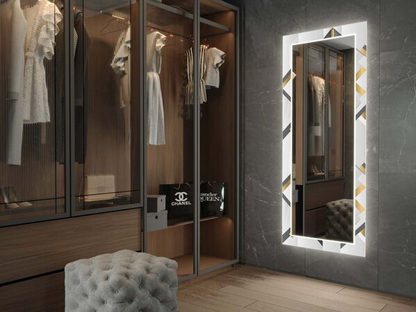Specchio LED con decorazione D20