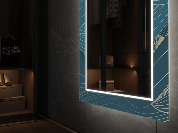 Specchio LED con decorazione D23