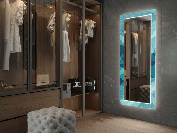 Specchio LED con decorazione D24