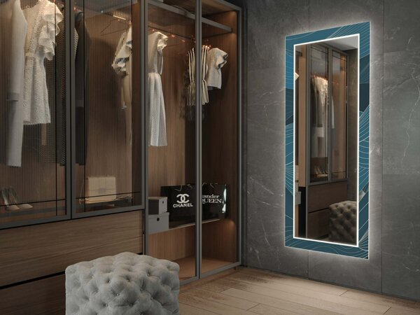 Specchio LED con decorazione D23